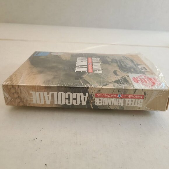 Steel Thunder Tank Simulation Accolade 1989 Big Box (PC 5 1/4” Floppy & 3.5) - Picture 4 of 10